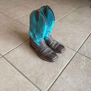 Ariat Teal Cowboy Boots